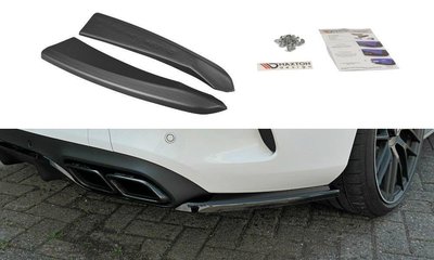 Maxton Design Mercedes C63 AMG Coupe C205 Rear Side Splitters 