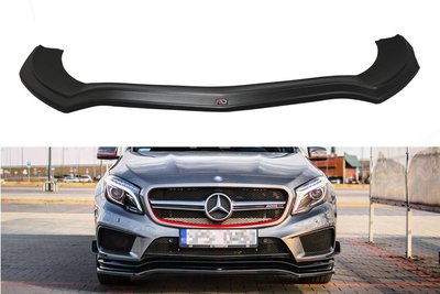 Maxton Design Mercedes GLA 45 AMG X156 Voorspoiler Spoiler Splitter Versie 1