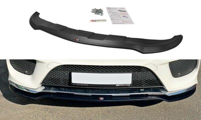 Maxton Design Mercedes GLE W166 AMG Line Voorspoiler Spoiler Splitter Versie 1