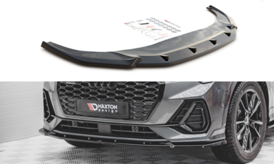 Maxton Design Audi Q3 Sportback S Line Voorspoiler Spoiler Splitter Versie 2