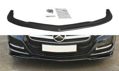 Maxton Design Mercedes CLS C218 Standaard Voorspoiler Spoiler Splitter Versie 1