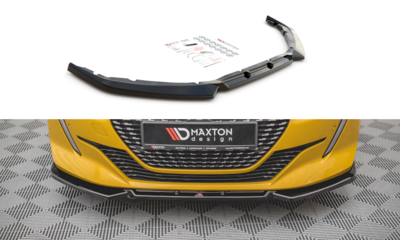 Maxton Design Peugeot 208 MK2 Voorspoiler Spoiler Splitter Versie 1