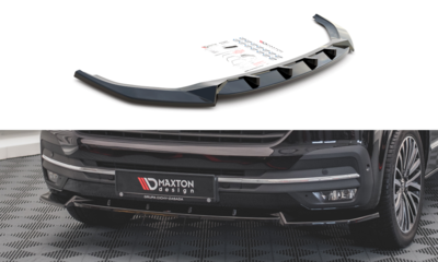 Maxton Design Voorspoiler Spoiler Splitter Versie 1 Geschikt Voor Volkswagen T6 Facelift T6.1 Transporter 