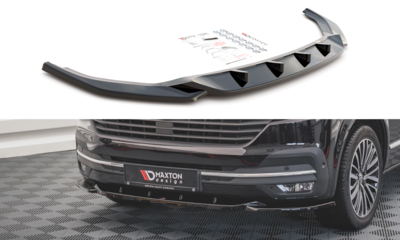 Maxton Design Volkswagen T6 Facelift T6.1 Transporter Voorspoiler Spoiler Splitter Versie 2