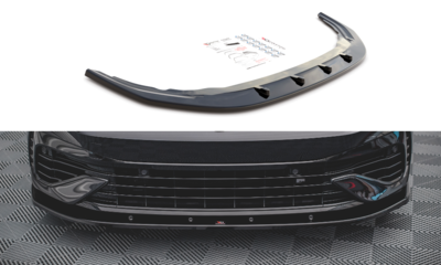 Maxton Design Voorspoiler Spoiler Splitter Versie 1 Geschikt Voor Volkswagen Golf 8 R 