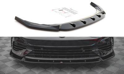 Maxton Design Voorspoiler Spoiler Splitter Versie 2 Geschikt Voor Volkswagen Golf 8 R 