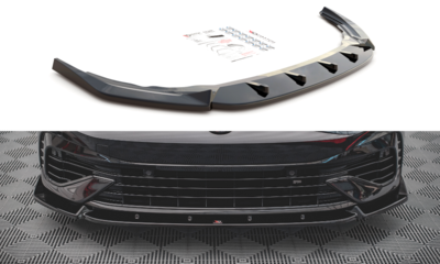 Maxton Design Volkswagen Golf 8 R Voorspoiler Spoiler Splitter Versie 2