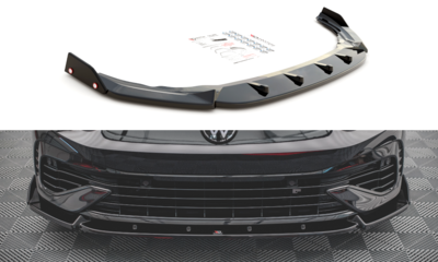 Maxton Design Volkswagen Golf 8 R Voorspoiler Spoiler Splitter Versie 2 Flaps