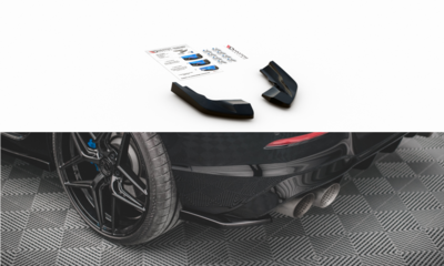 Maxton Design Rear Side Splitters Versie 2 Geschikt Voor Volkswagen Golf 8 R 