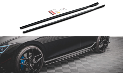 Maxton Design Sideskirt Diffuser Versie 2 Geschikt Voor Volkswagen Golf 8 R 