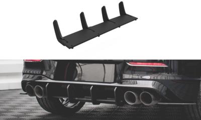 Maxton Design Rear Valance Spoiler Pro Street Geschikt Voor Volkswagen Golf 8 R 