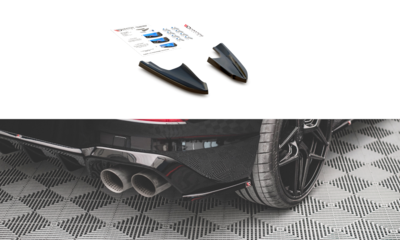 Maxton Design Rear Side Splitters Versie 3 Geschikt Voor Volkswagen Golf 8 R 
