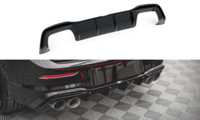 Maxton Design Volkswagen Golf 8 R Rear Valance Spoiler Versie 2