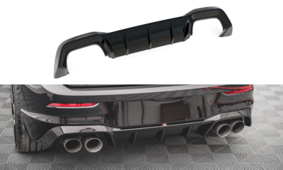 Maxton Design Rear Valance Spoiler Versie 1 Geschikt Voor Volkswagen Golf 8 R 