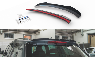 Maxton Design Skoda Kodiaq Sportline / RS Achterklep Spoiler Extention Versie 2