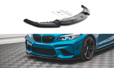 Maxton Design Bmw M2 F87 Voorspoiler Spoiler Splitter Versie 2