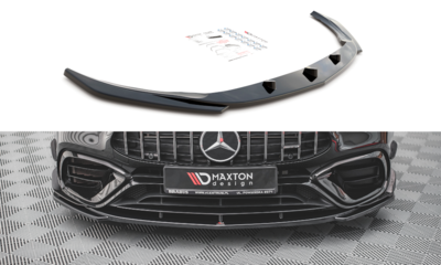 Maxton Design Mercedes CLA 45 AMG AERO C118 Voorspoiler Spoiler Splitter Versie 1