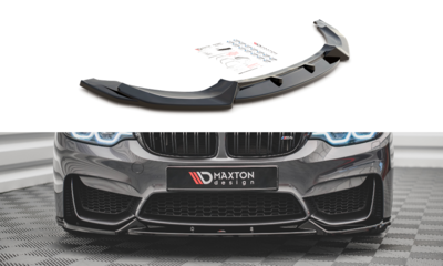 Maxton Design Bmw M4 F82 Voorspoiler Spoiler Splitter Versie 1