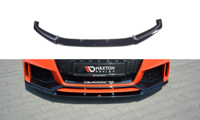 Maxton Design Audi TT RS 8S Voorspoiler Spoiler Splitter Versie 2