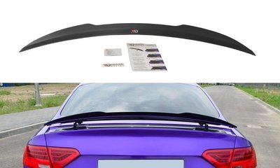 Maxton Design Audi RS5 8T / 8T Facelift Achterklep Spoiler Extention Versie 1