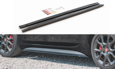 Maxton Design Fiat 124 Spider Abarth Sideskirt Diffuser Versie 1