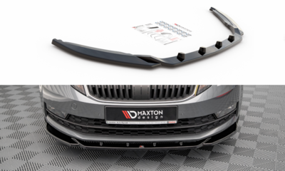 Maxton Design Skoda Octavia MK3 Facelift Voorspoiler Spoiler Splitter Versie 2