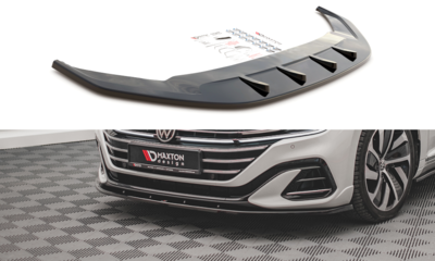 Maxton Design Volkswagen Arteon R Line Facelift Voorspoiler Spoiler Splitter Versie 2