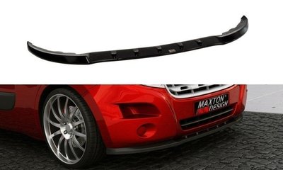 Maxton Design Renault Master Voorspoiler Spoiler Splitter Versie 1