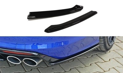 Maxton Design  Rear Side Splitters Versie 1 Geschikt Voor Volkswagen Golf 7 R R20 Variant