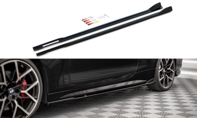 Maxton Design Bmw 4 Serie G22 Coupe M Pack Sideskirt Diffuser Versie 2