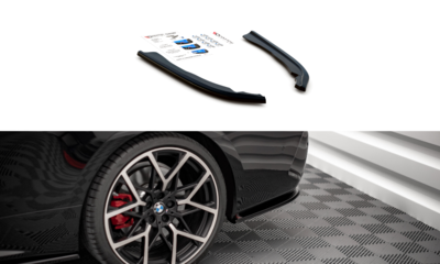 Maxton Design Bmw 4 Serie G22 Coupe M Pack Rear Side Splitter Versie 1