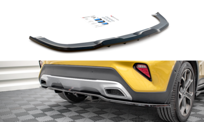 Maxton Design Kia Xceed Central Rear Valance Spoiler Vertical Bar