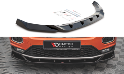 Maxton Design Voorspoiler Spoiler Splitter Versie 1 Geschikt Voor Volkswagen T Roc