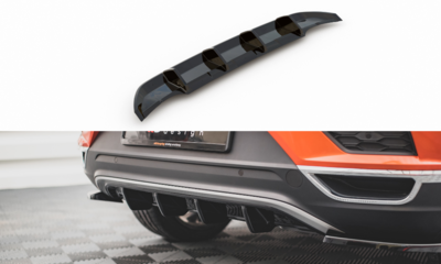 Maxton Design Central Rear Valance Spoiler Versie 1 Geschikt Voor Volkswagen T Roc 