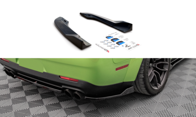 Maxton Design Dodge Challenger SRT Hellcat Mk3  Rear Side Splitter Versie 1