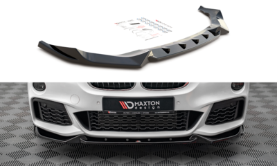 Maxton Design Bmw X1 F48 M Pack Voorspoiler Spoiler Splitter Versie 2