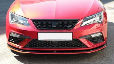 Maxton Design Seat Leon Cupra / FR Facelift MK3  Voorspoiler Spoiler Splitter Versie 3