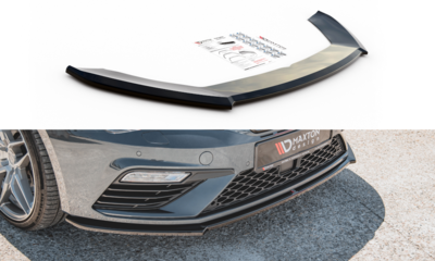 Maxton Design Seat Leon Cupra / FR Facelift MK3  Voorspoiler Spoiler Splitter Versie 4