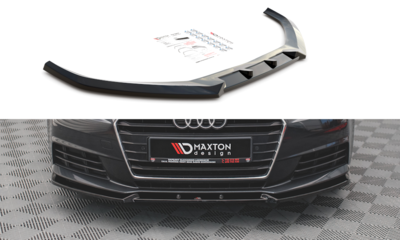 Maxton Design Audi A4 B9 Standaard Voorspoiler Spoiler Splitter Versie 2