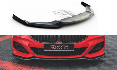 Maxton Design Bmw M850i Coupe G15 / Bmw M850i Grand Coupe G16 Voorspoiler Spoiler Splitter Versie 2