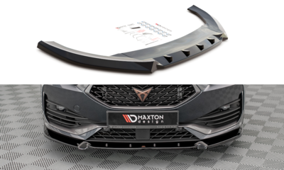 Maxton Design Cupra Leon Voorspoiler Spoiler Splitter Versie 1