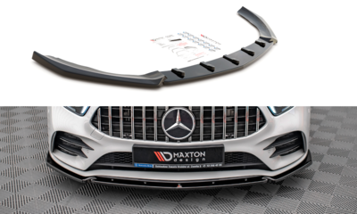 Maxton Design Mercedes A Klasse AMG Line W177 Voorspoiler Spoiler Splitter Versie 4