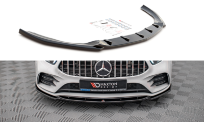 Maxton Design Mercedes A Klasse AMG Line W177 Voorspoiler Spoiler Splitter Versie 5