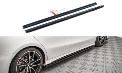 Maxton Design Mercedes A Klasse AMG Line W177 Sideskirt Diffuser Versie 2