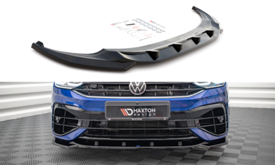 Maxton Design Voorspoiler Spoiler Splitter Versie 3 Geschikt Voor Volkswagen Tiguan R Facelift MK2 