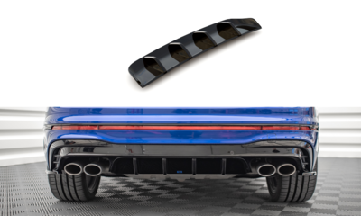 Maxton Design Central Rear Valance Spoiler Versie 1 Geschikt Voor Volkswagen Tiguan R Facelift MK2 