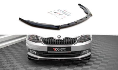 Maxton Design Skoda Fabia MK3 Voorspoiler Spoiler Splitter Versie 1