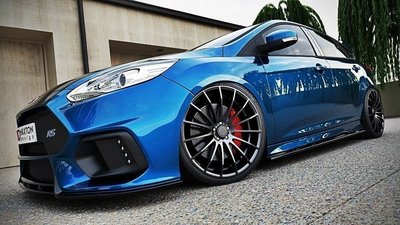 Maxton Design Ford Focus MK3 ST Line Facelift Sideskirt Diffuser Versie 1