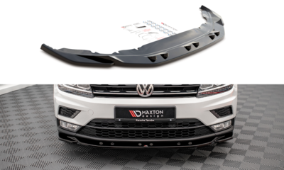 Maxton Design Voorspoiler Spoiler Splitter Versie 1 Geschikt Voor Volkswagen Tiguan MK2 Standaard 