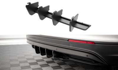 Maxton Design Rear Valance Spoiler Pro Street Geschikt Voor Volkswagen Tiguan MK2 Standaard 